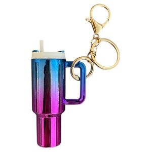 Colorful Gradient Tumbler Keychain/ Bag Charm